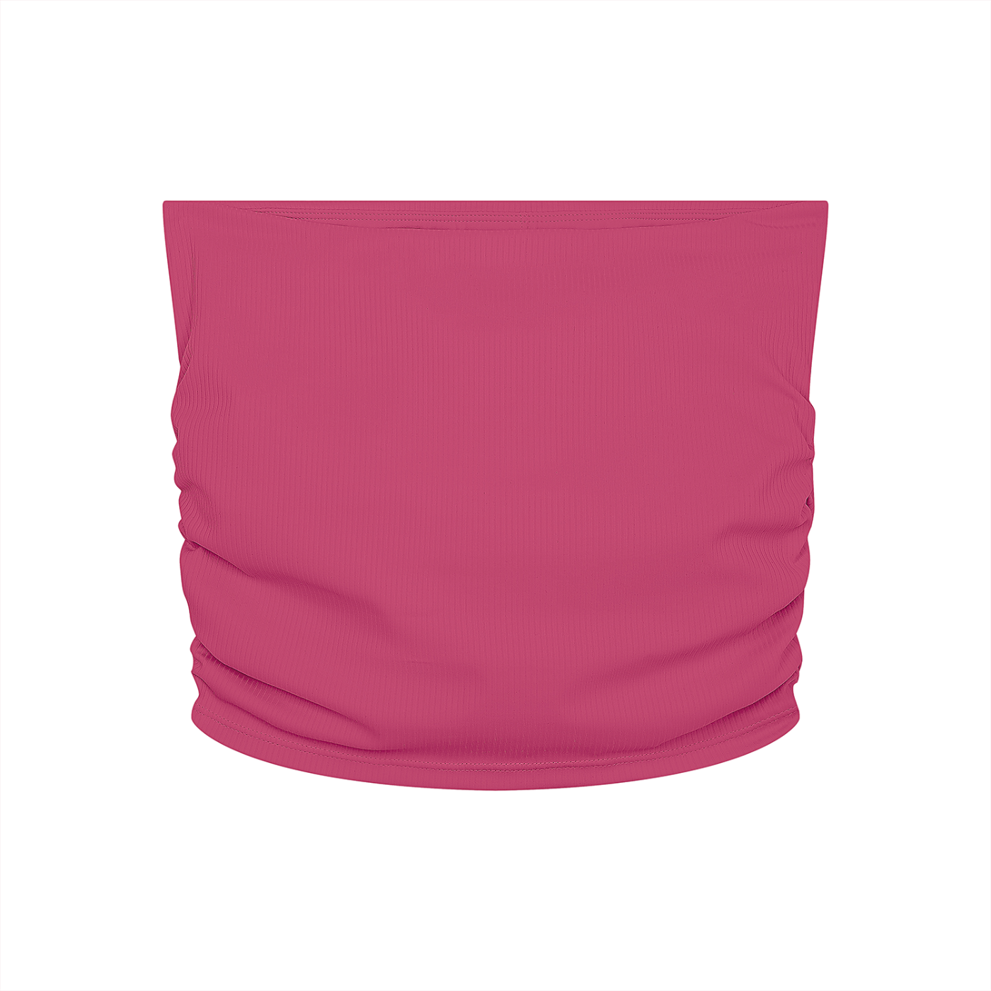 Nøirveil Women’s Ruched Cropped Yoga Tube Top