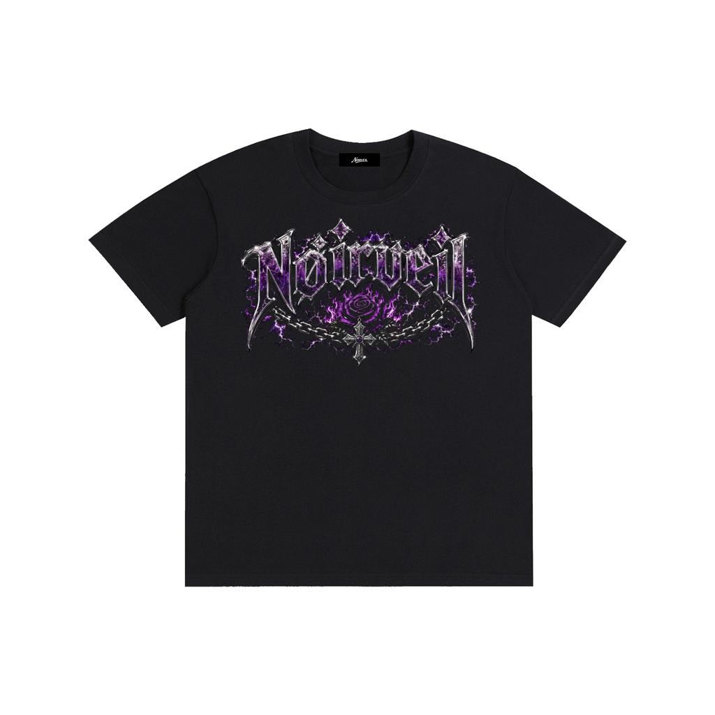 Nøirveil Midnight Skeleton Tee