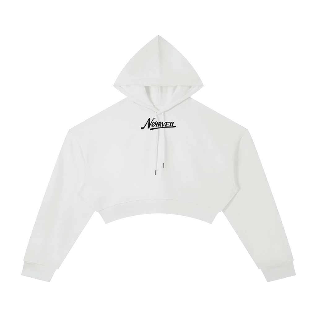 Nøirveil Cropped Hoodie