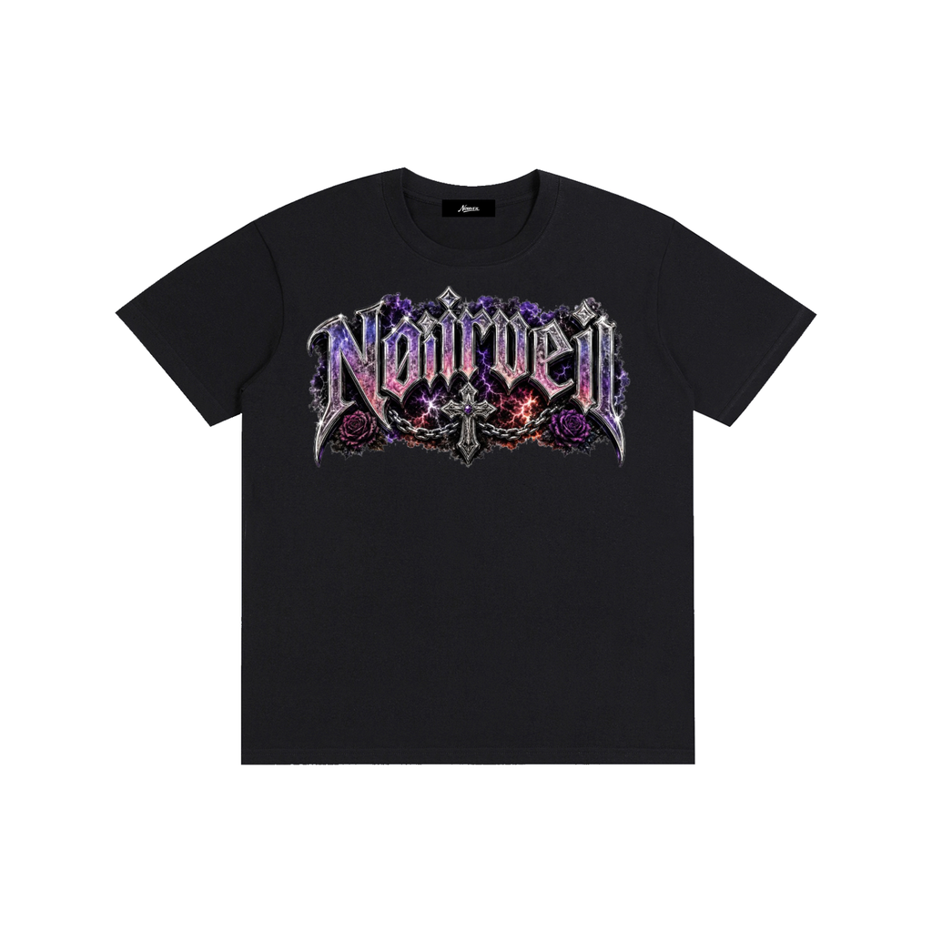 Nøirveil Midnight Skeleton Tee