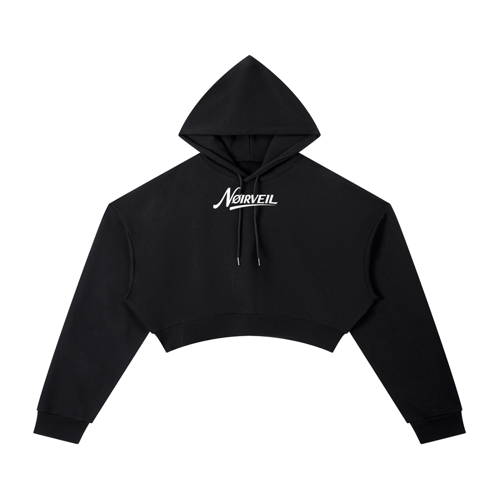 Nøirveil Cropped Hoodie