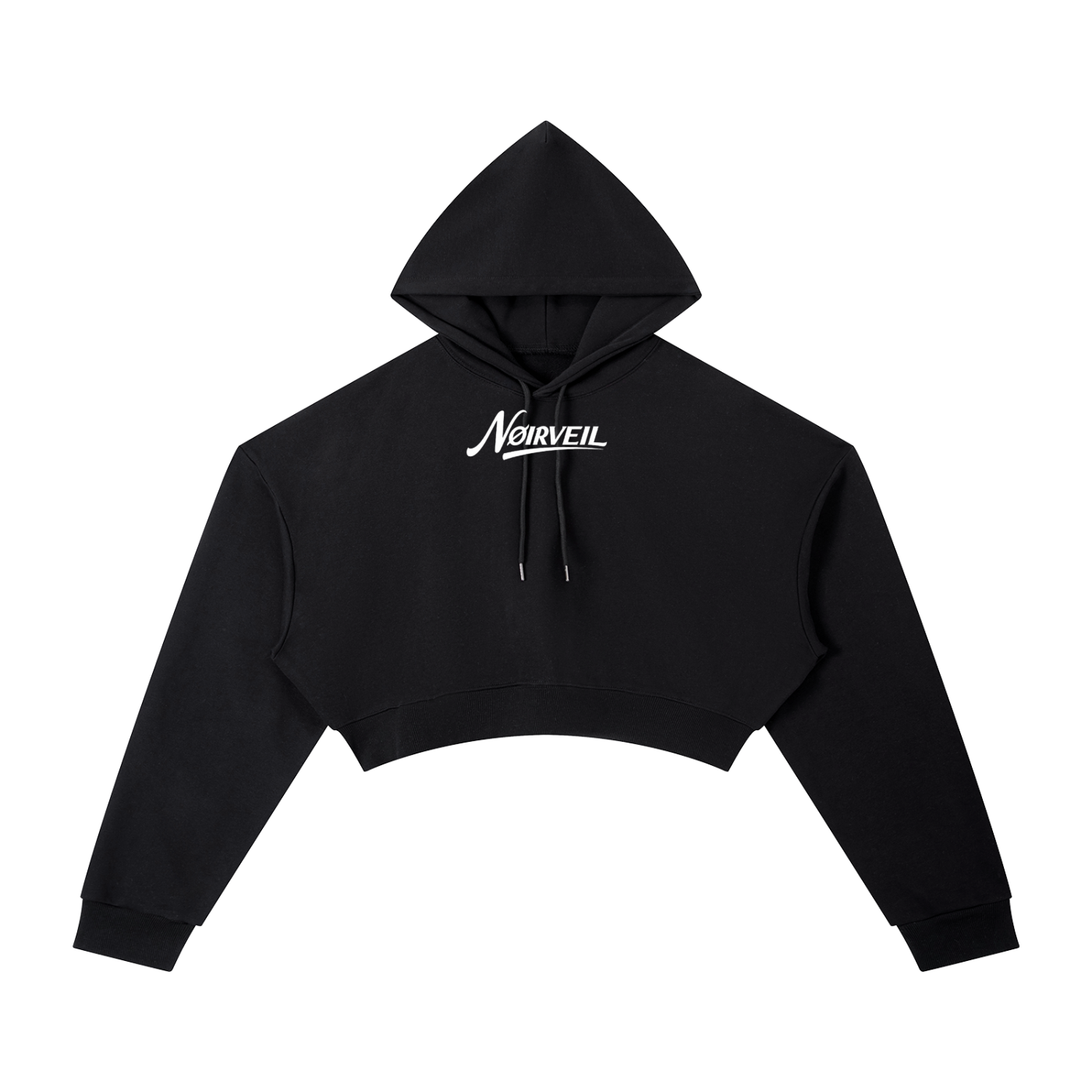 Nøirveil Cropped Hoodie