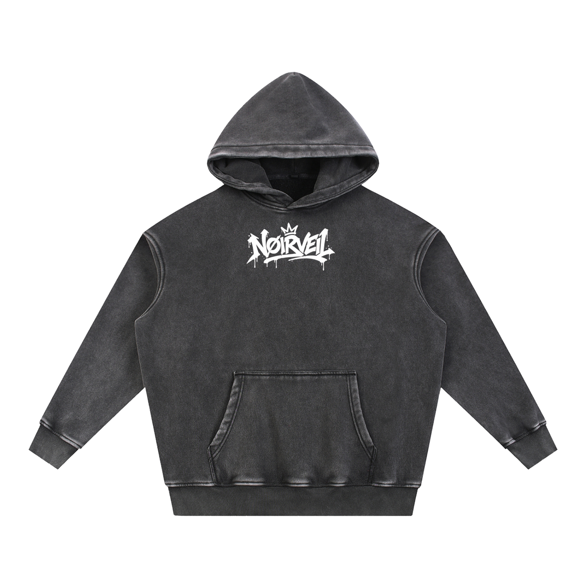 Nøirveil Wash Fleece Oversize Hoodie
