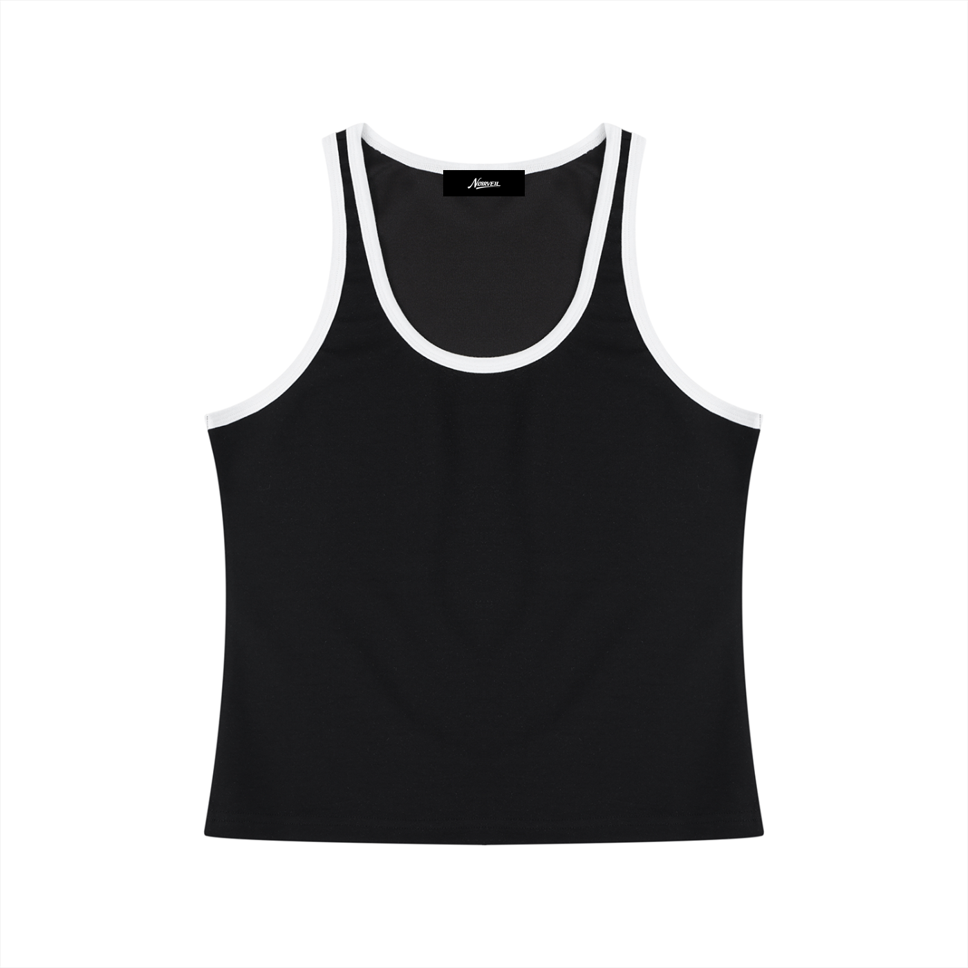 Nøirveil Women's Color Block Cropped Tank Top