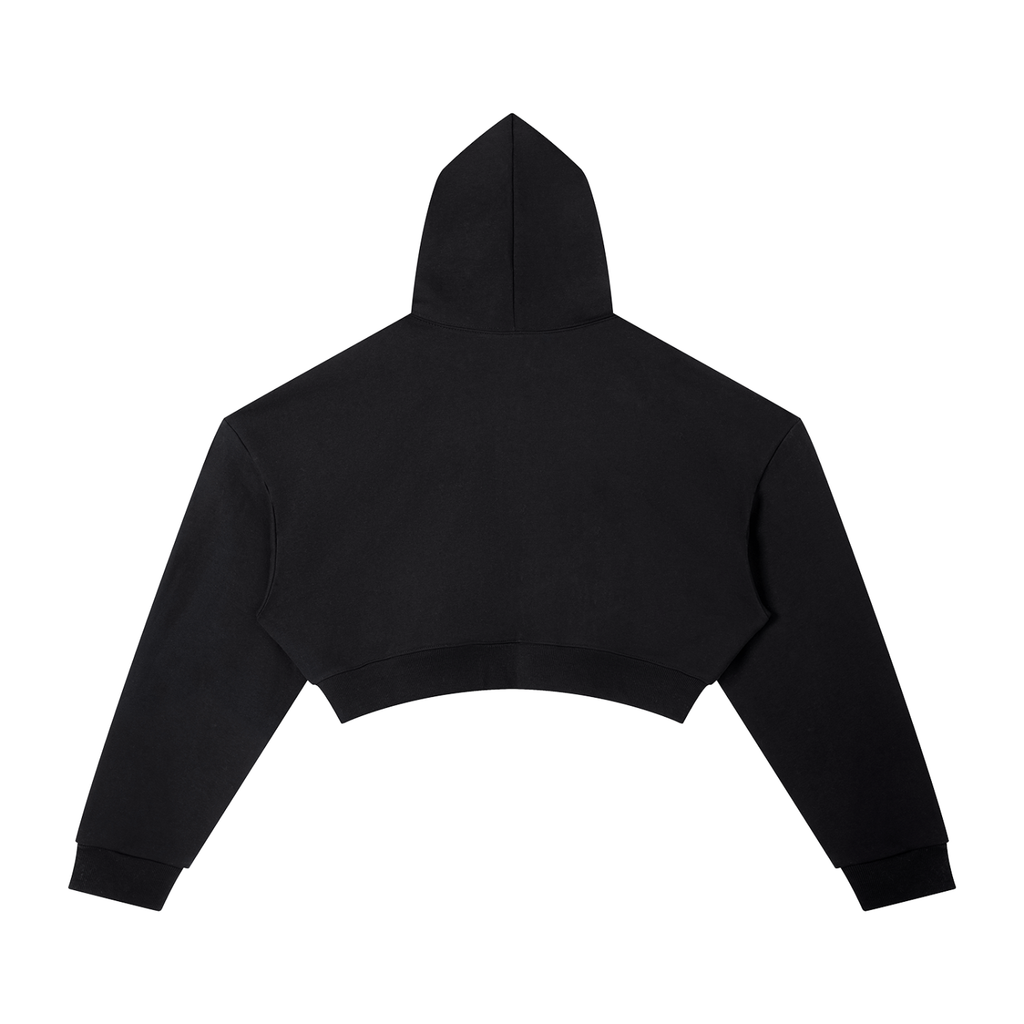 Nøirveil Cropped Hoodie