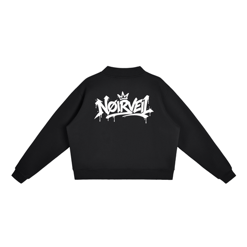 Essential Fleece Mock-Neck Crew Sweatshirt