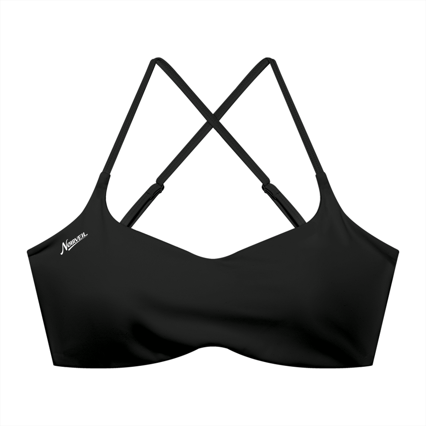 Nøirveil Women's Cropped Sports Bra