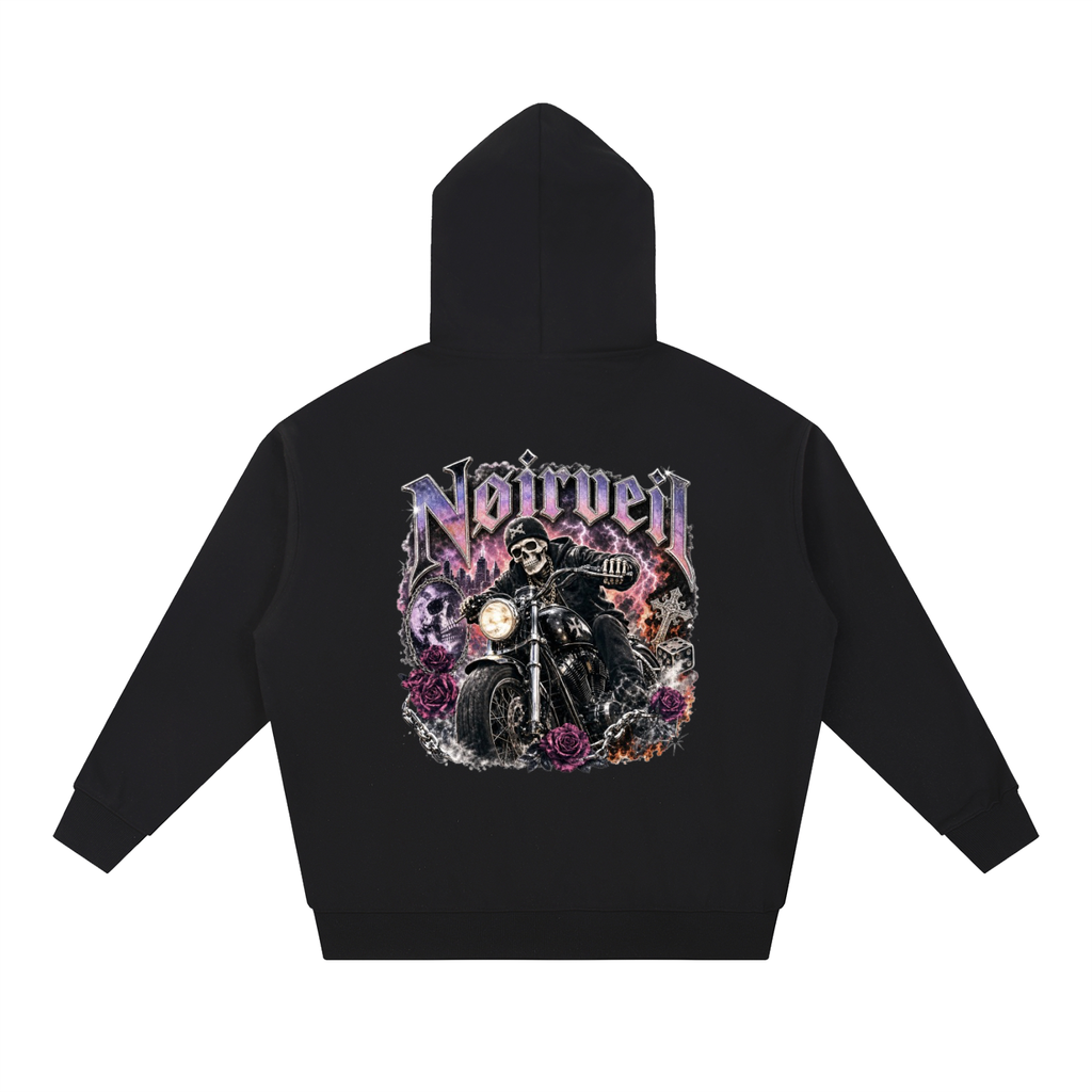 Nøirveil Midnight Skeleton Hoodie