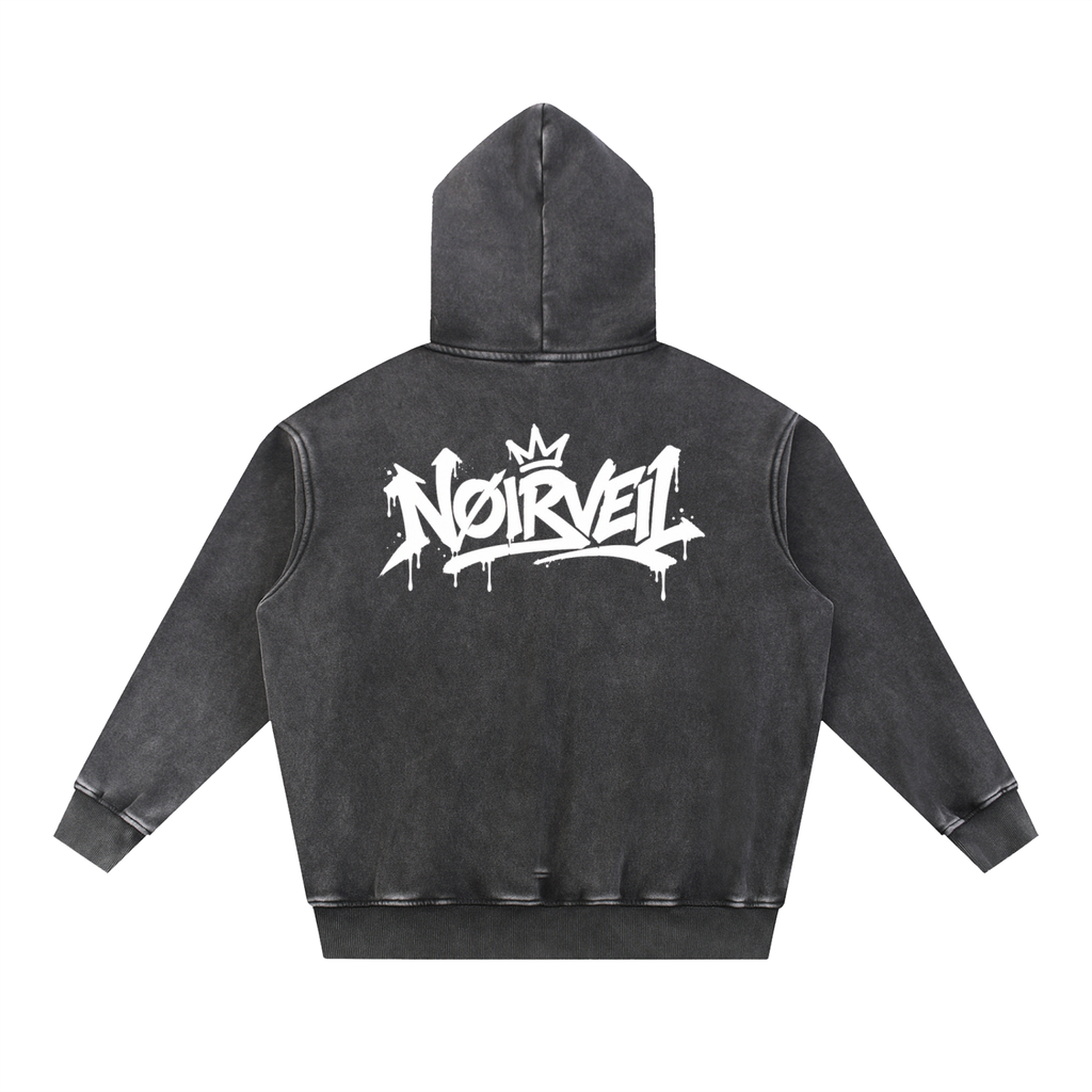 Nøirveil Wash Fleece Oversize Hoodie