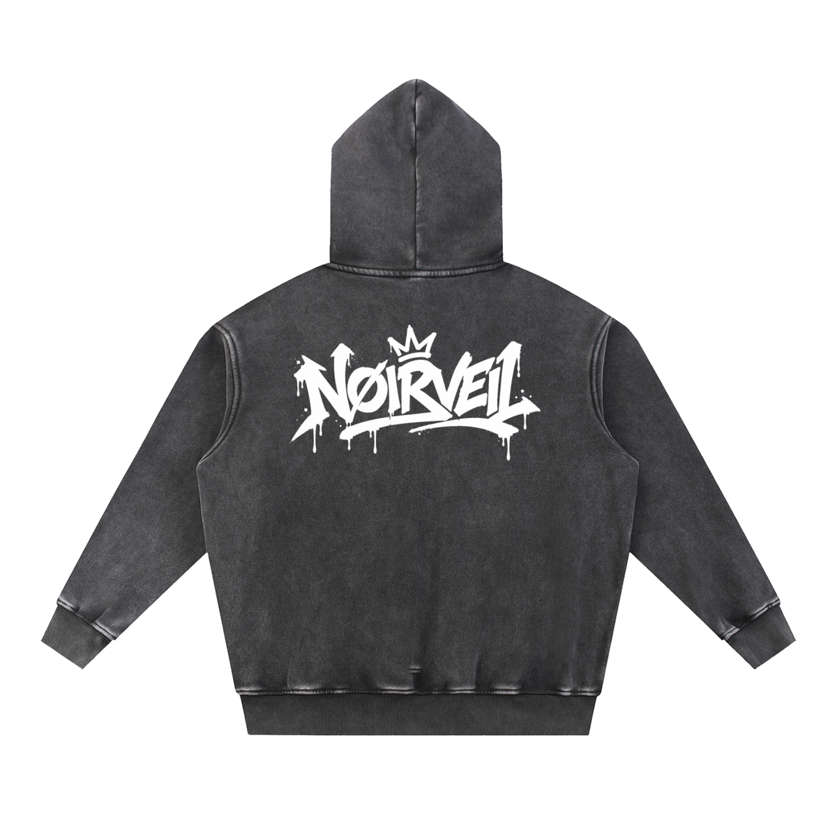 Nøirveil Wash Fleece Oversize Hoodie