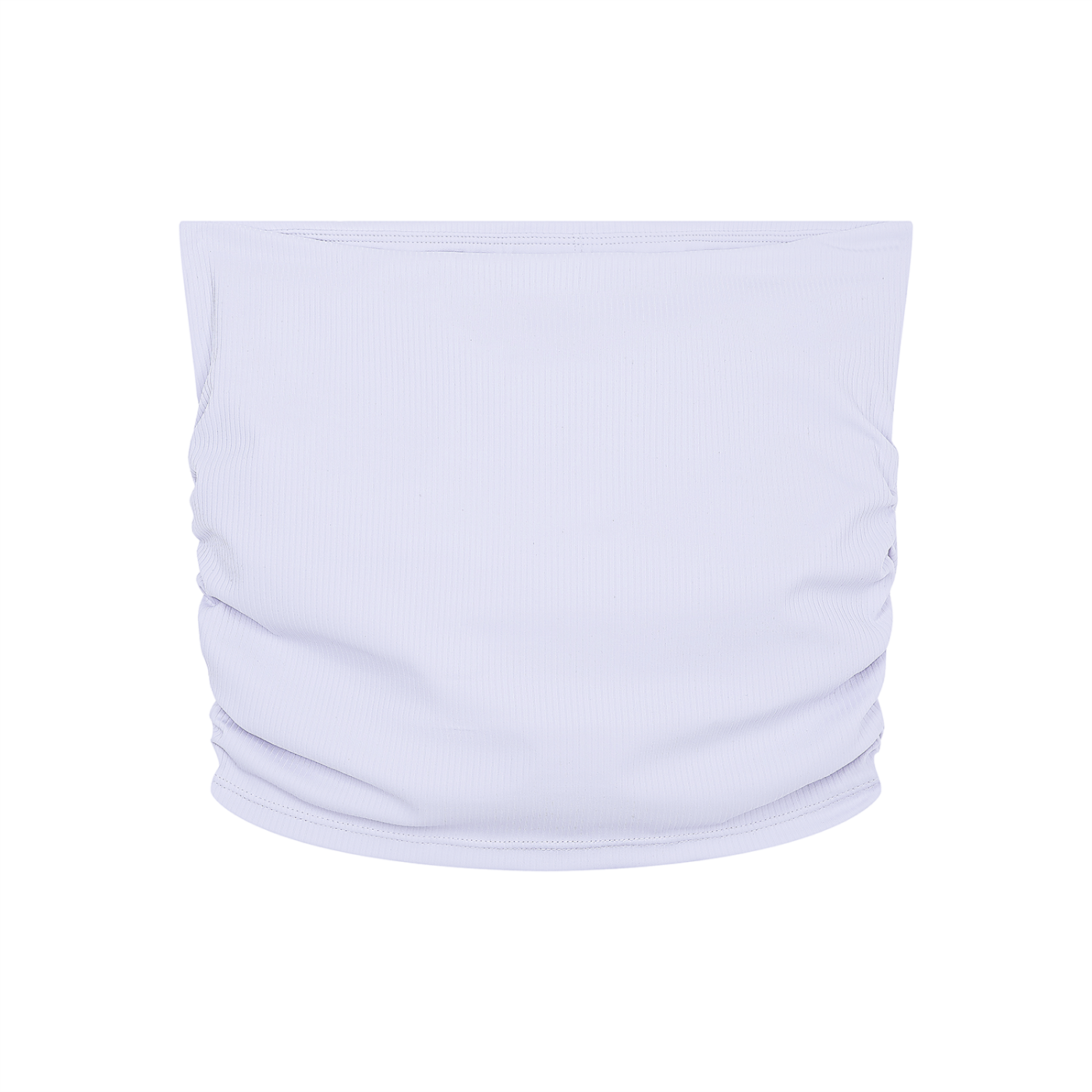 Nøirveil Women’s Ruched Cropped Yoga Tube Top